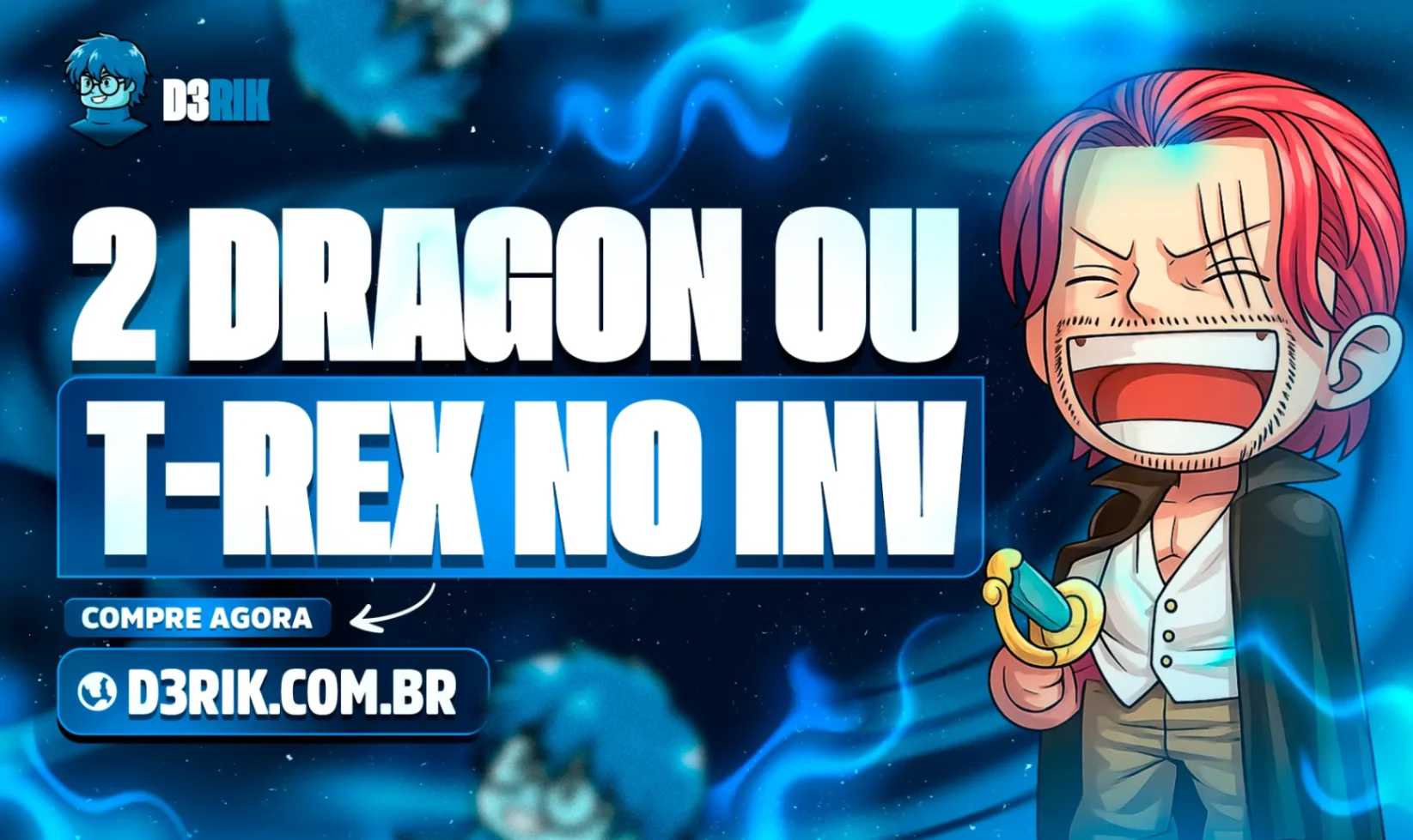 Conta com 2 Dragon ou T-Rex no Inventário