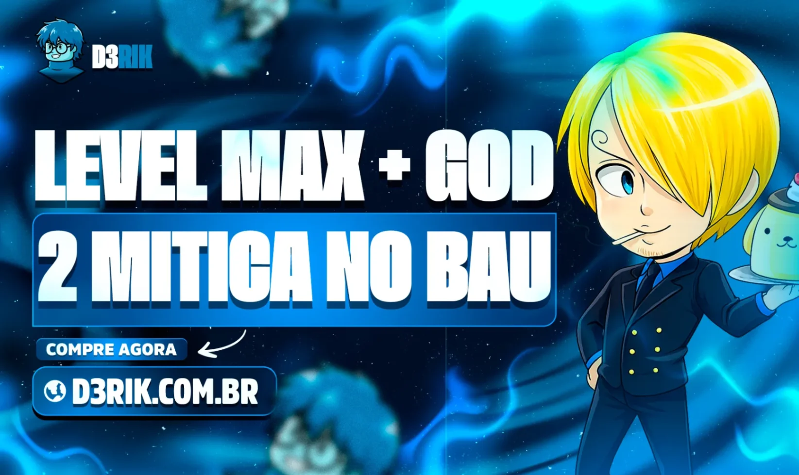 2 Frutas Míticas Garantidas no Baú + Godhuman + Level Máximo