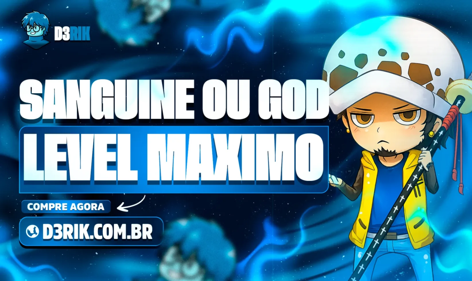Sanguine Art ou Godhuman Aleatório + Level Máximo
