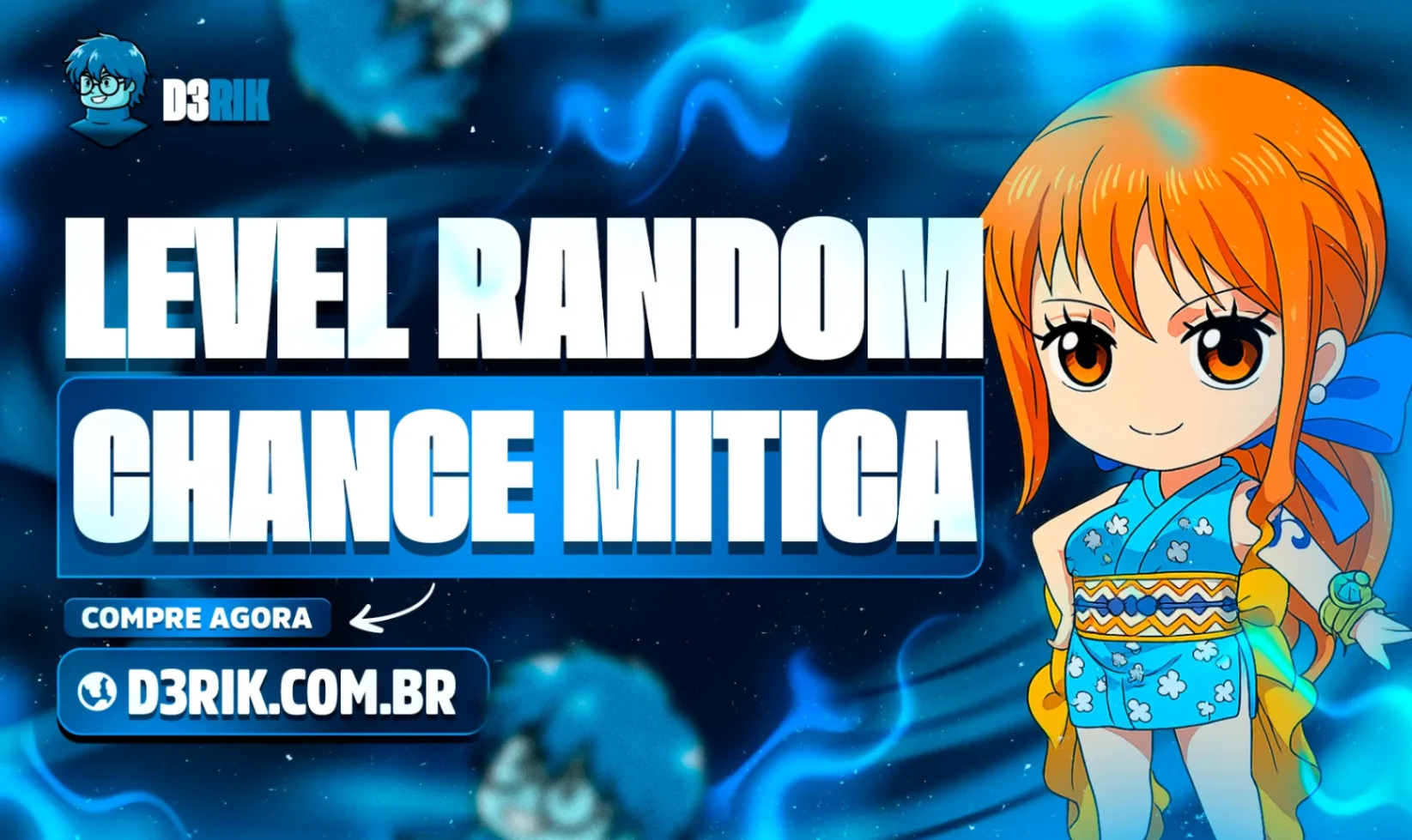 Level Aleatório + Chance de Fruta Mítica no Baú