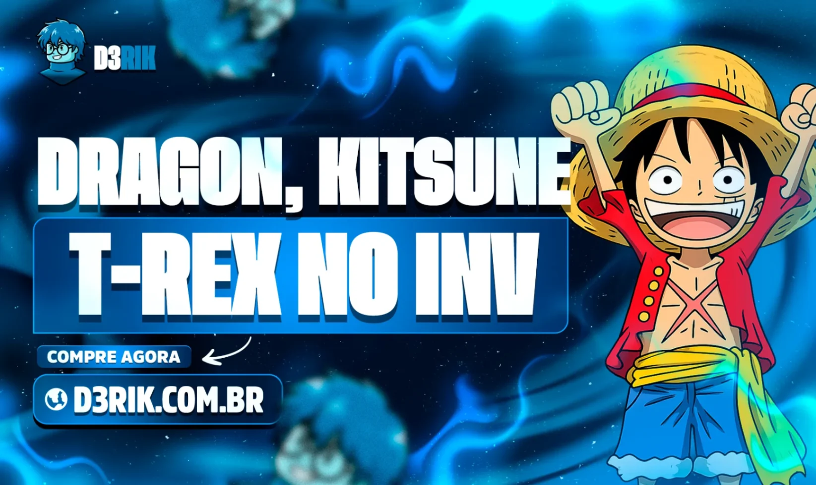 Dragon, Kitsune ou T-Rex + Level Máximo