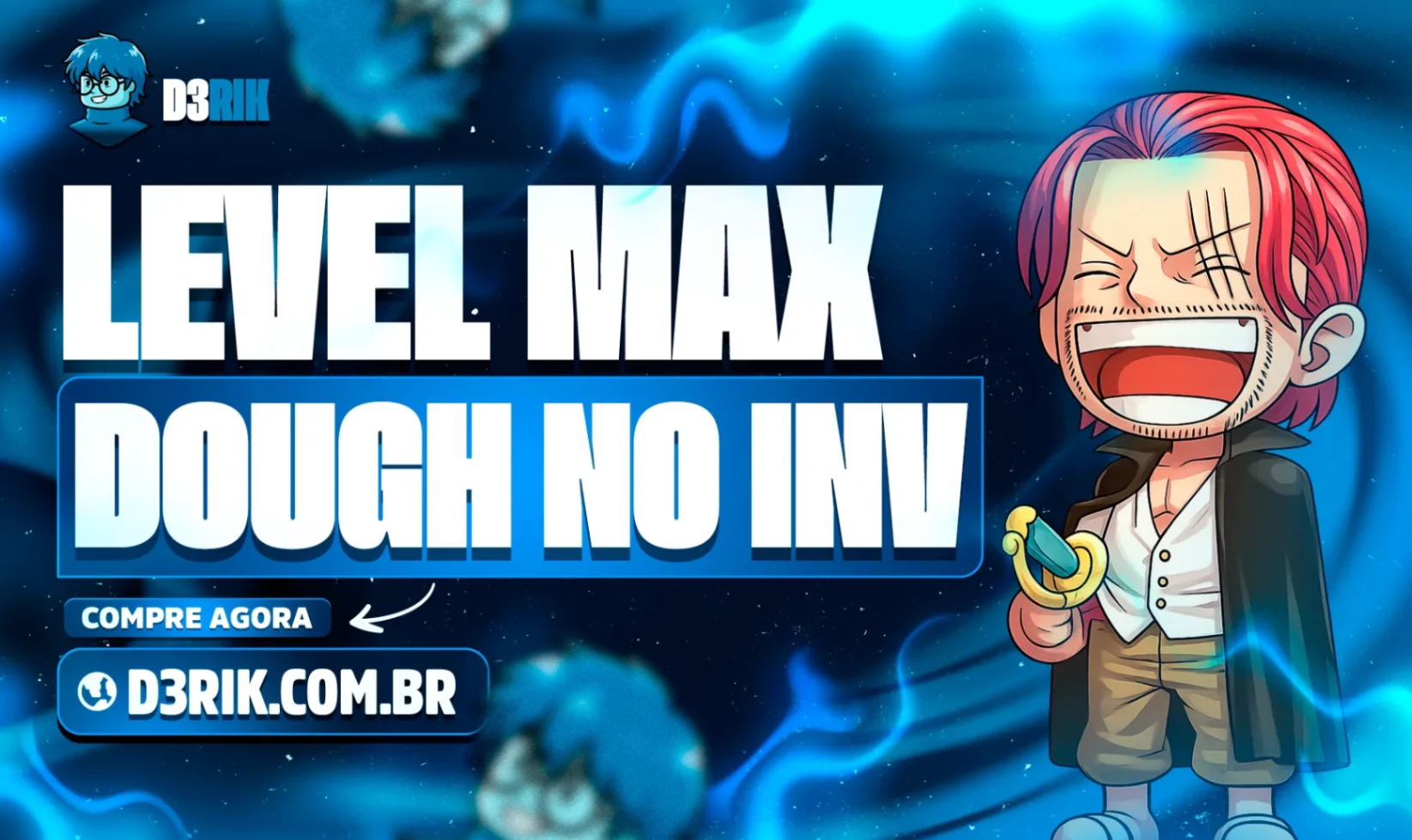 Dough no Inventário + Godhuman + Level Aleatório