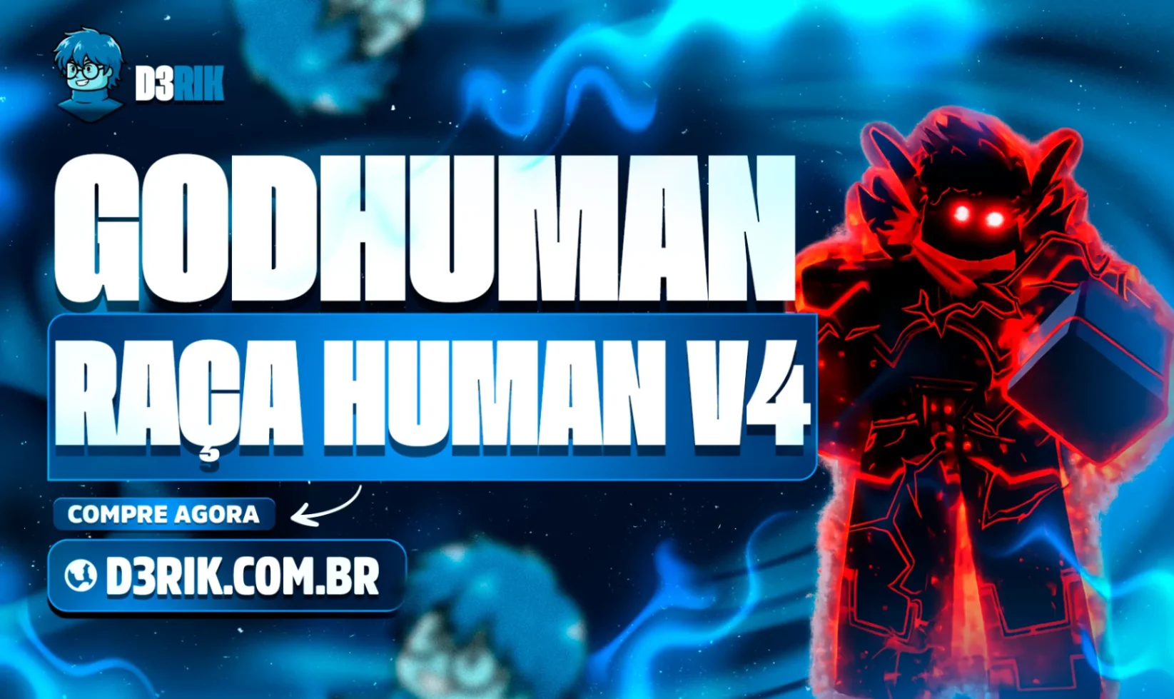 Human V4 Full Gear + Skull Guitar + Cursed Dual Katana (CDK) + Godhuman + Level Máximo