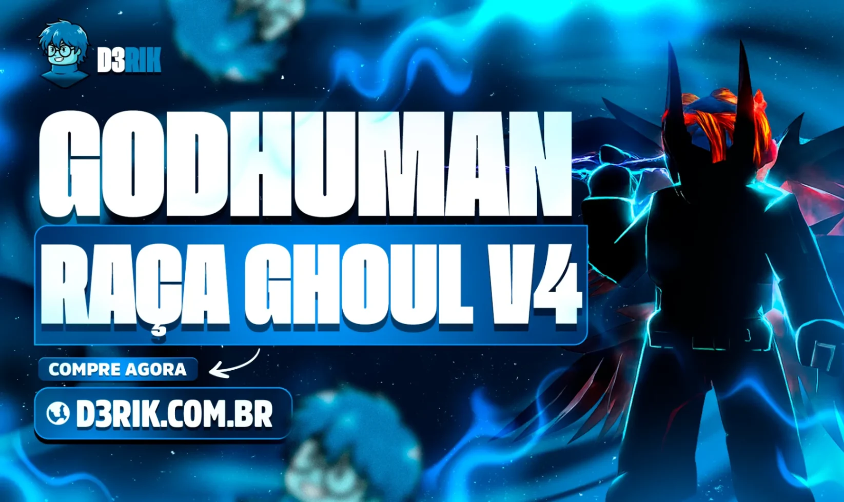 Ghoul V4 Full Gear + Skull Guitar + Cursed Dual Katana (CDK) + Godhuman + Level Máximo