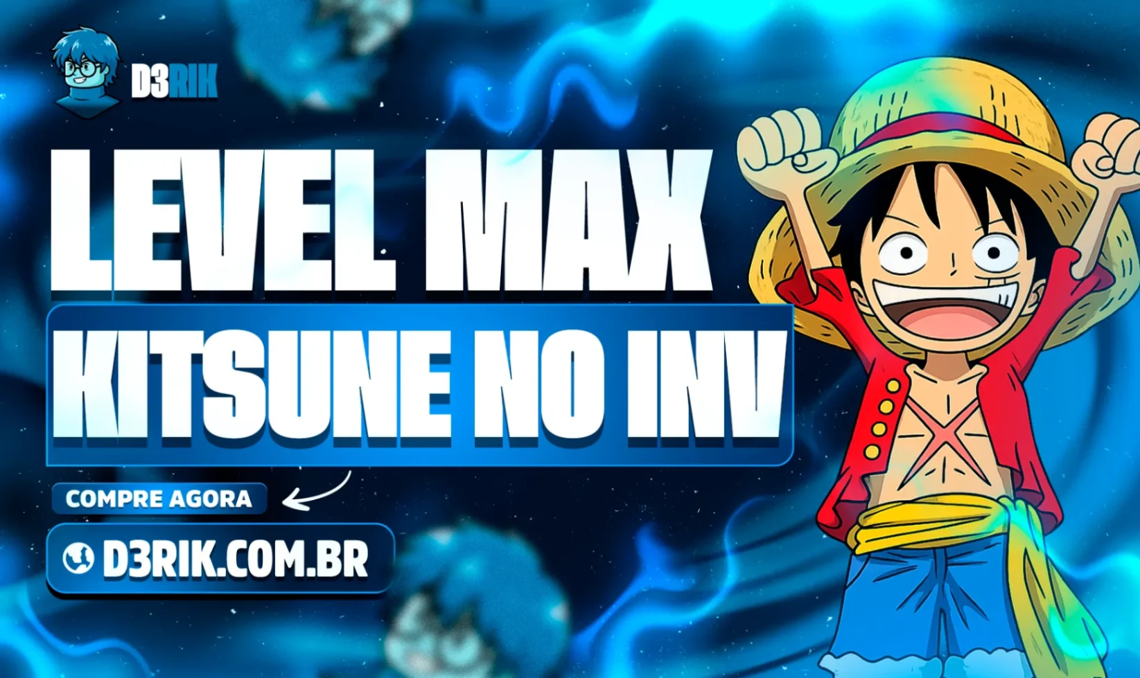 Kitsune no Inventário + Godhuman + Level Máximo