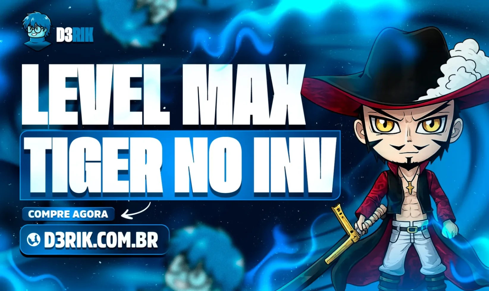 Tiger (Leopard Rework) no Inventário + Godhuman + Level Máximo